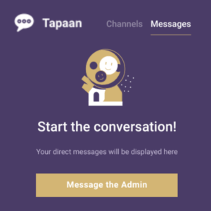 Sovellus (App): Viestit asiakaspalveluun