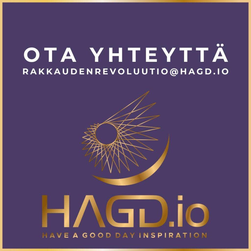 Rakkauden Revoluution yhteystiedot: HAGD.io sähköposti