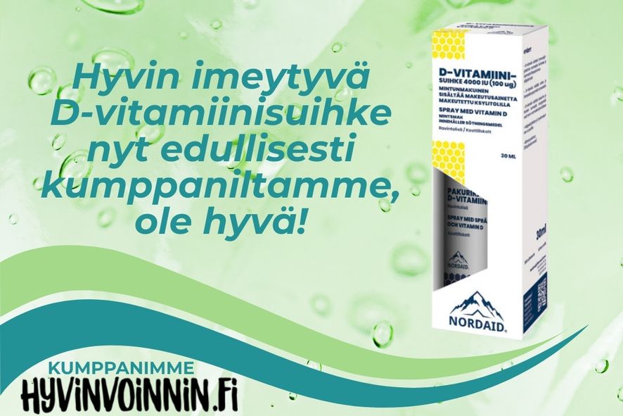 D-vitamiinisuihke Nordaid