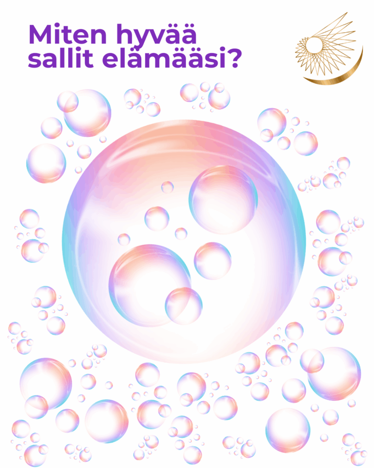 Hyvä elämä, onnellinen arki, iloinen hyvinvointi