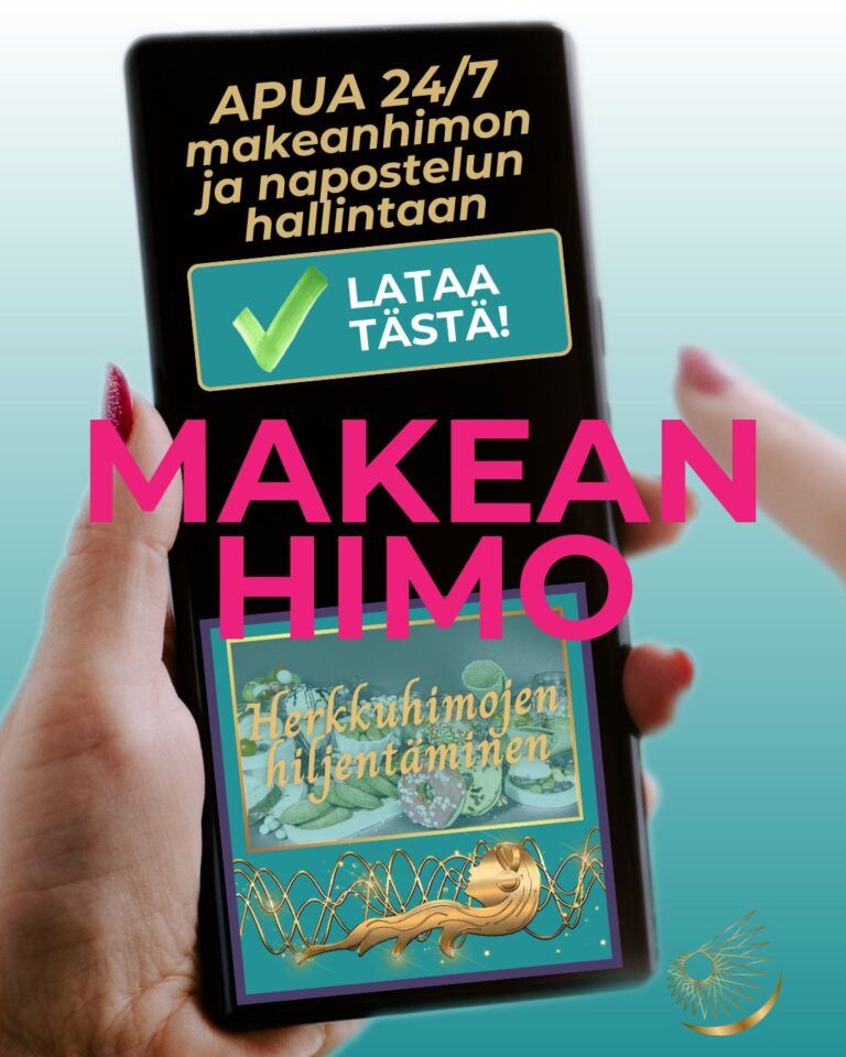 Makeanhimo, makean himo, liika herkuttelu, suolaisen napostelu