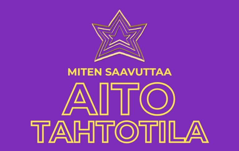 Tärkeän tavoitteen saavuttaminen, Suuren unelman saavuttaminen, Hyvän tahtotilan saavuttaminen